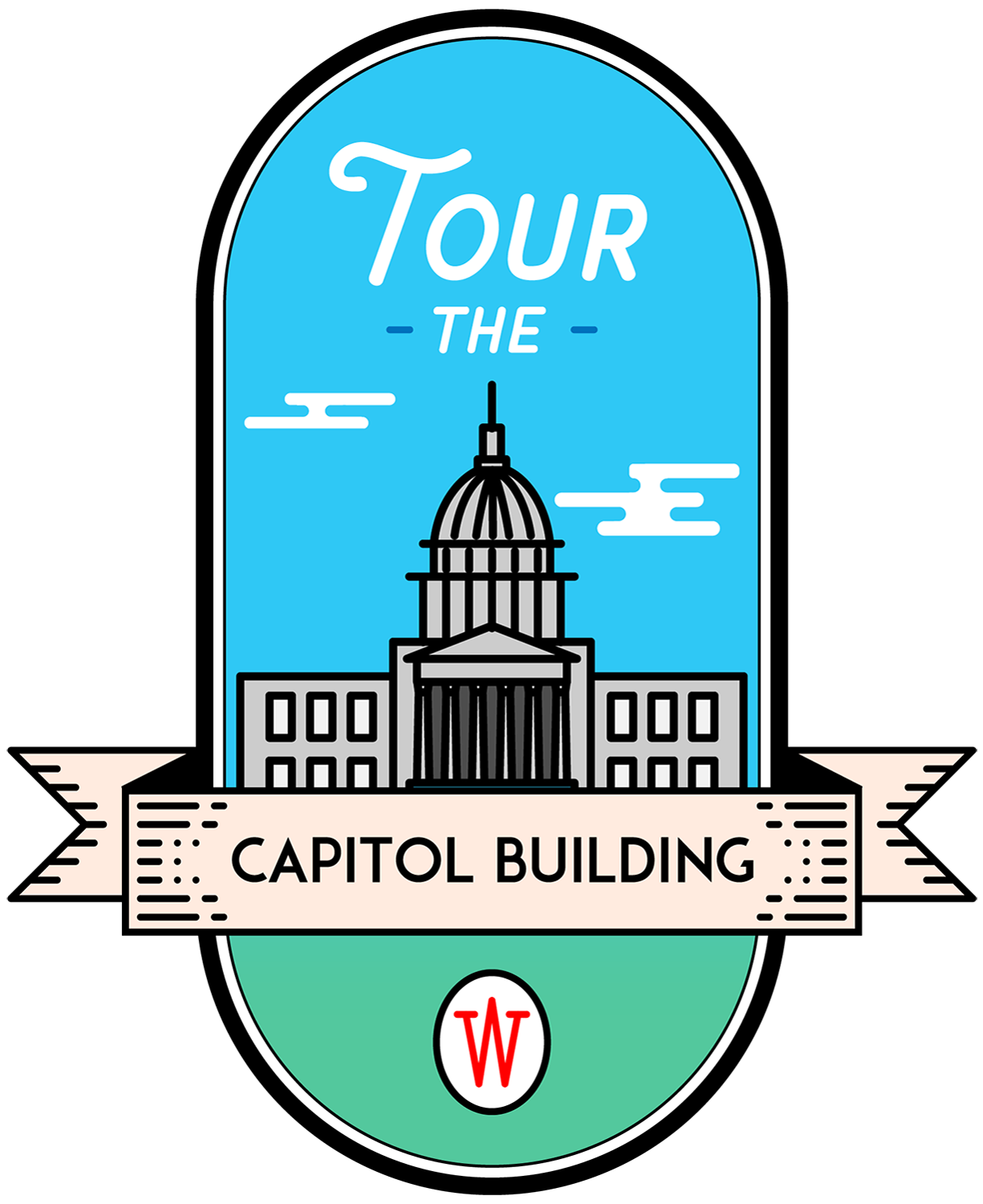 Tour the capitol building icon