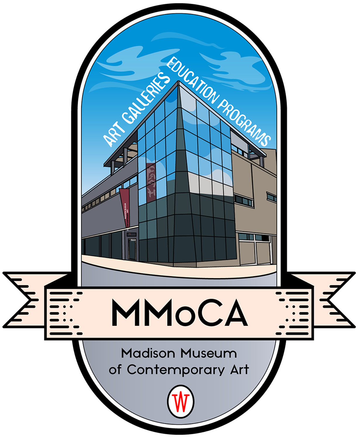 See art galleries and educations programs at the Madison Museum of Contemporary Art icon