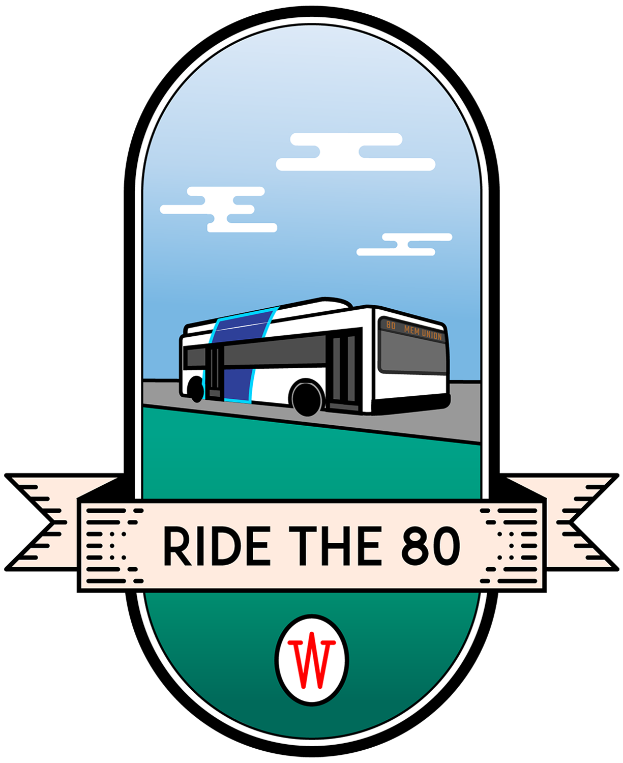 Ride the 80 icon